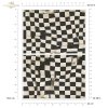 seria Black & White - Czarny & Biały, geometyczne czarno-białe wzory, cyfry, litery*  Mulberry Decoupage Paper FPA2018 Black & White Series - Black & White, geometric black and white patterns, numbers, letters* Papel para decoupage Mulberr